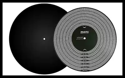 Original Japanese Oyaide Euryad BR-12 anti-static record pad speedometer over-gauge