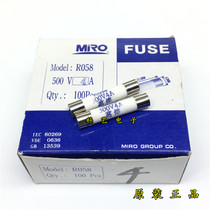 R058 RO58 Hot melt MRO ceramic fuse tube 500V4A 500V 4A 6*30 6 3*31 5