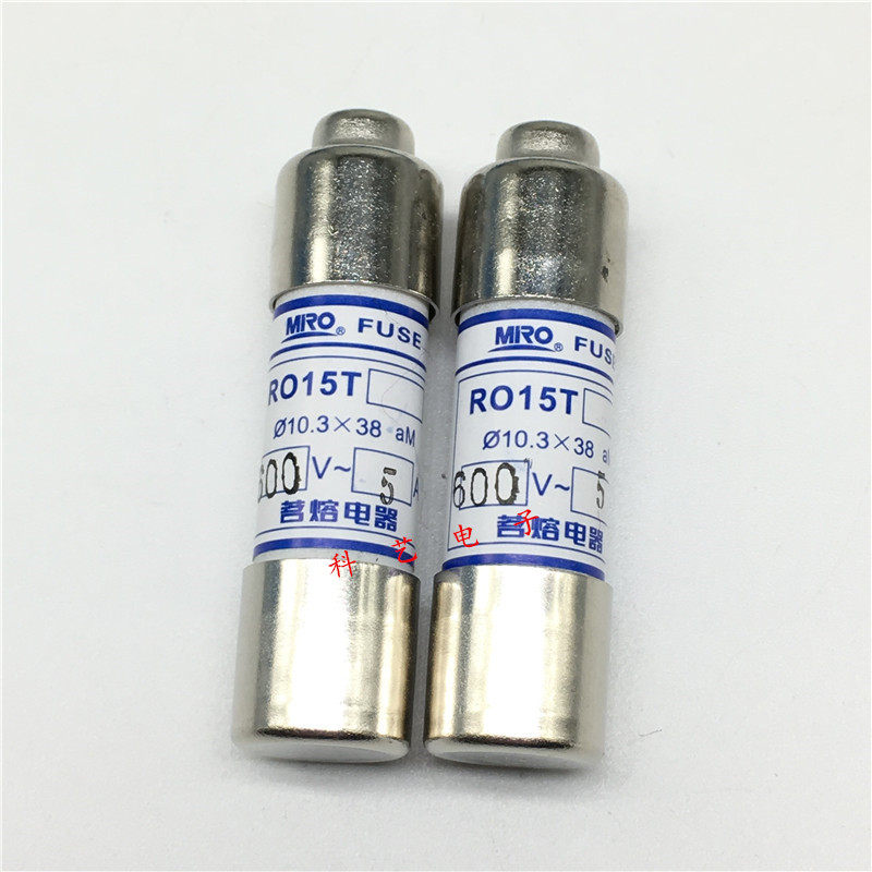 MRO Drinking Lava 10 3 * 38 Ceramic fuse tube R015T RO15T ATQR 600V 5A AM gG