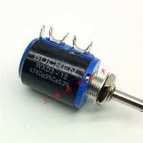 WXD3-12-1W watt 4 7k 4k7 5% precision multi-turn winding potentiometer 5 turns