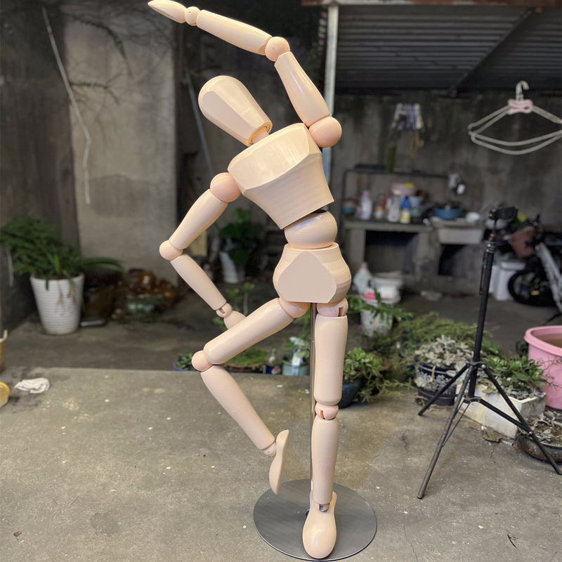 Large Jointed Doll Model 130-170cm Tall Toy Model Art Ornament Photography Decoration Prop