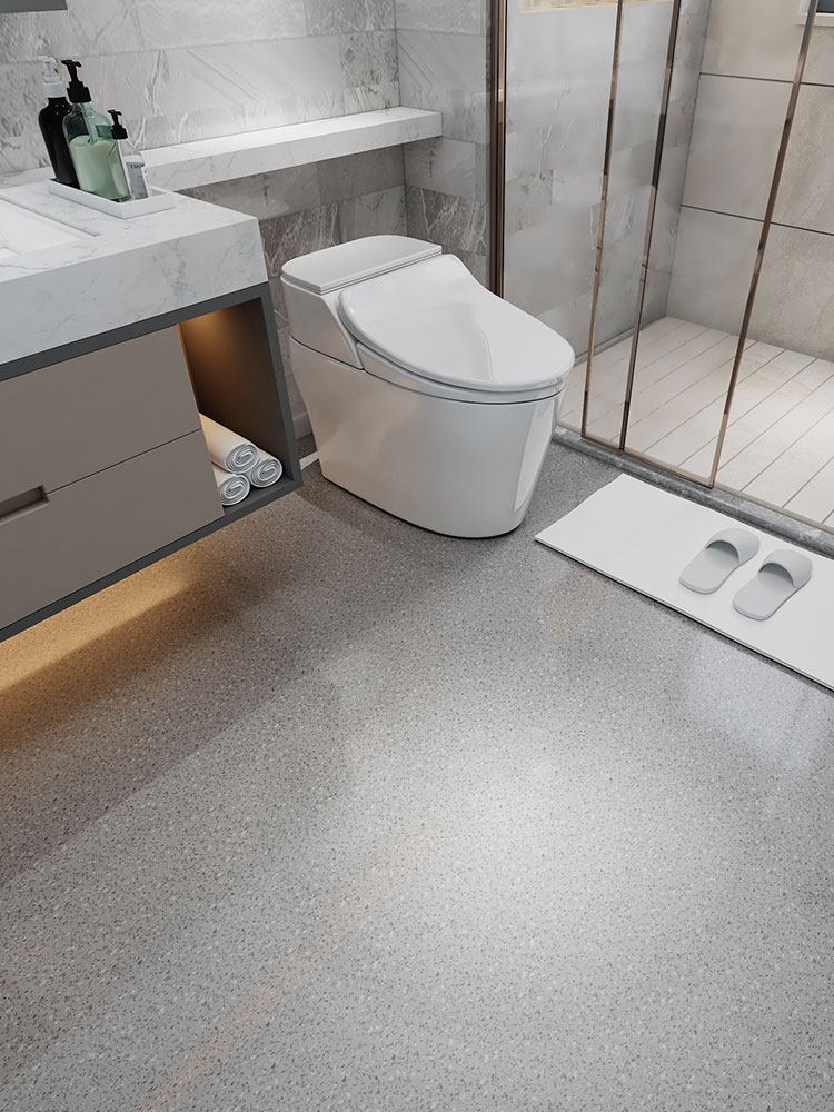 Powder room floor paste toilet waterproof floor paste self-adhesive non-slip floor glue pvc floor leather cement floor direct shop