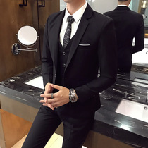 (Four-piece suit) 2020 suit mens top vest shirt shirt shirt mens business Leisure