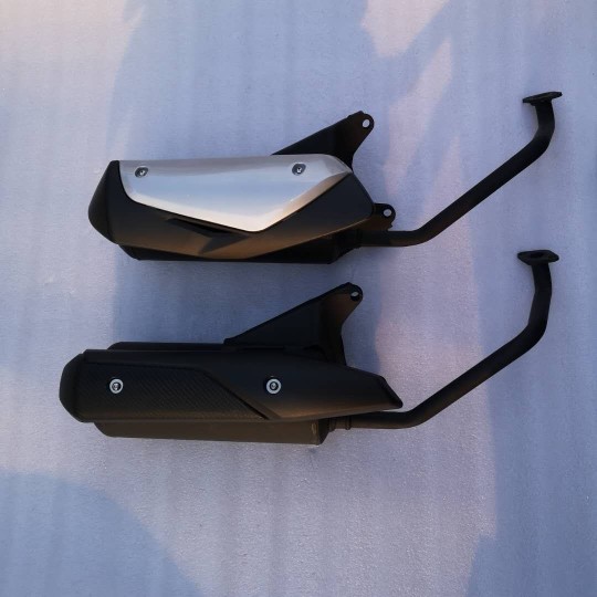 Suitable for Wuyang Honda WH100T-H joy WH100T-F Youyue Little Princess locomotive exhaust pipe new