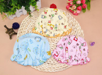 Cotton tire cap Baby cotton round cap Newborn hat Baby sun hat Newborn hat Lace cap