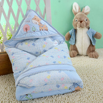 Babys Shuang suede bread covered by baby cuddling with newborn cuddling up thickened pure cotton baby bag can be torn down
