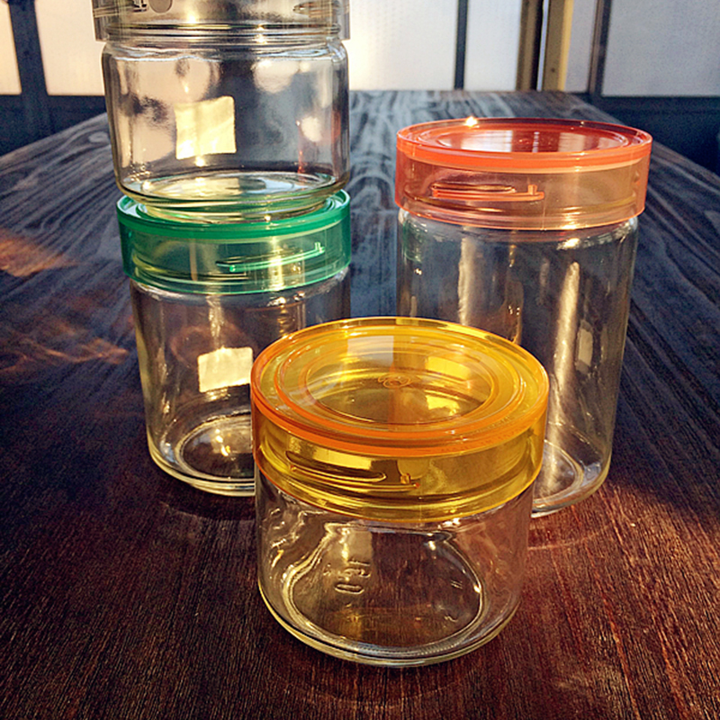 Japanese stoneware Nitro Imported Glass Seals Jars Freshness Preservation Bottle Storage Tank Caspian Yogurt Bottles Jars Grain Jars