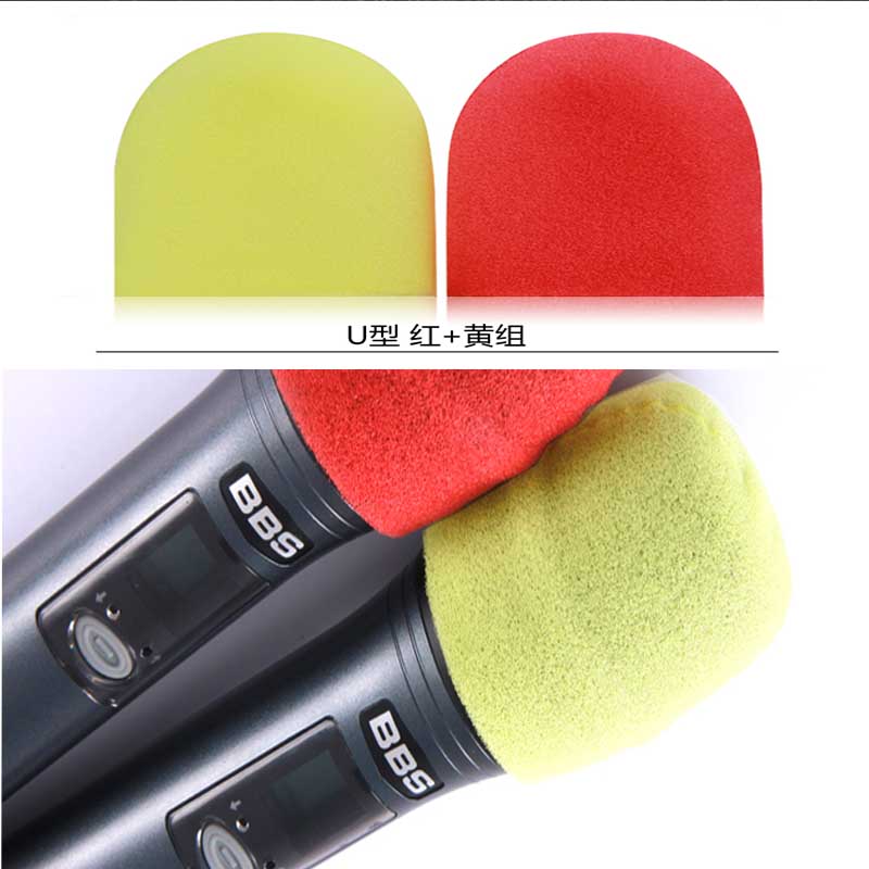 Disposable Microphone Cover Sponge Microphone Cover KTV Special Microphone Cover Wheat Cover Direct Sales Anti-spray Wheat Cover Mi Cover