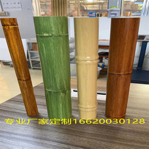 Customized aluminum square pass ceiling wood grain square tube U-shaped groove grille aluminum alloy aluminum tube column profile spraying heat transfer