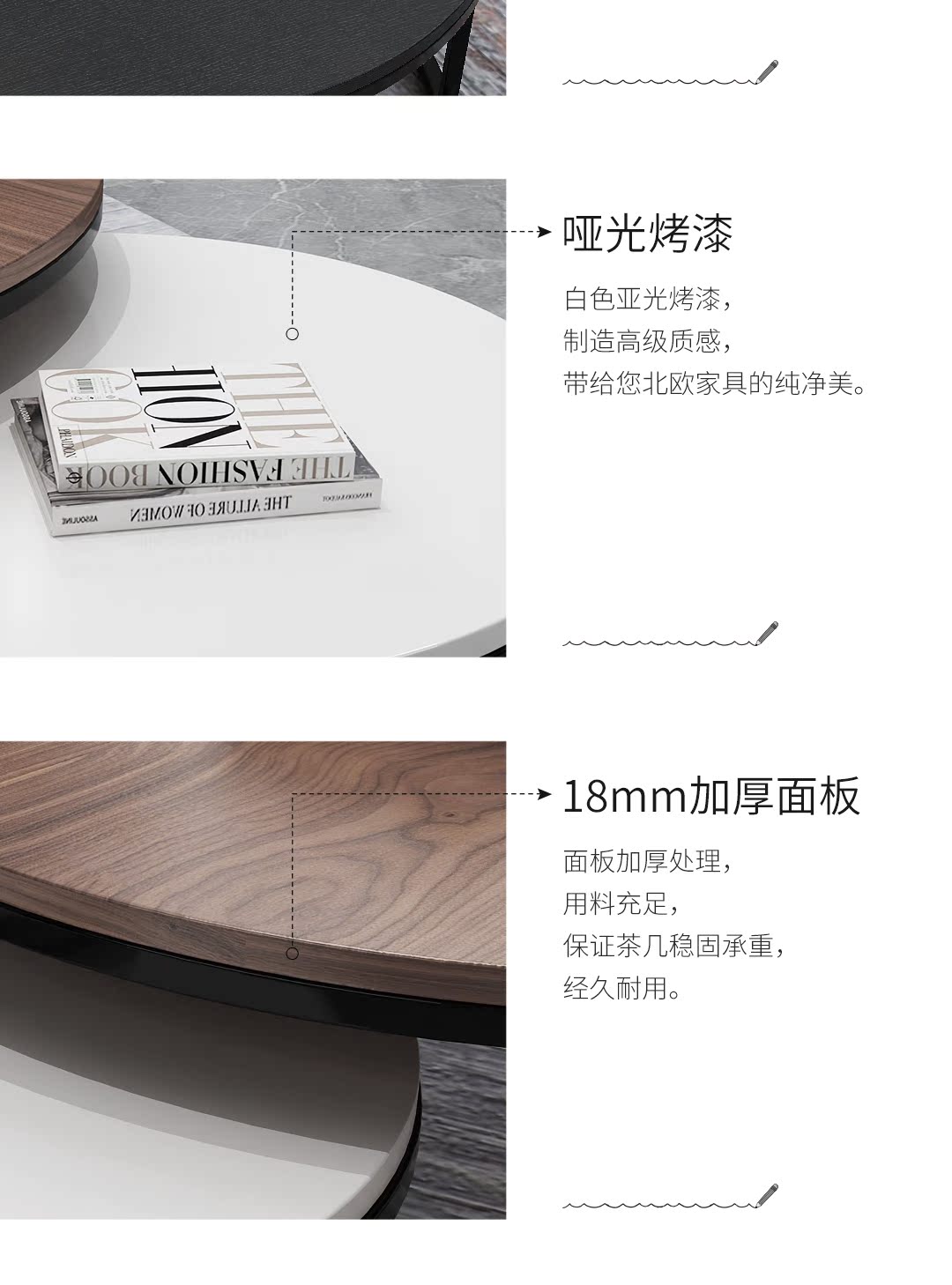 Đa chiều hiện đại tối giản bàn cà phê Bắc Âu kết hợp căn hộ nhỏ sáng tạo bàn sắt rèn phòng khách đồ nội thất thời trang tròn bàn cà phê - Đồ nội thất thiết kế ghế tròn