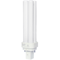 Philips plug-in energy-saving lamp PL-C separate 2p replacement downlight h-type horizontal plug two-pin 4-pin fluorescent lamp