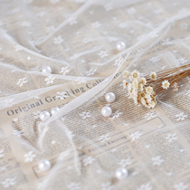 Net red mesh yarn cloth ins Net Red live photography photo shooting props food beauty makeup nail background