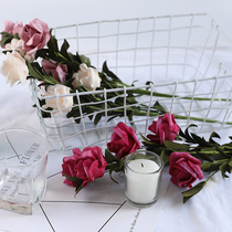 ins simulation foam rose gourmet manicure live location hand flower photo shoot photography props Net red ornaments