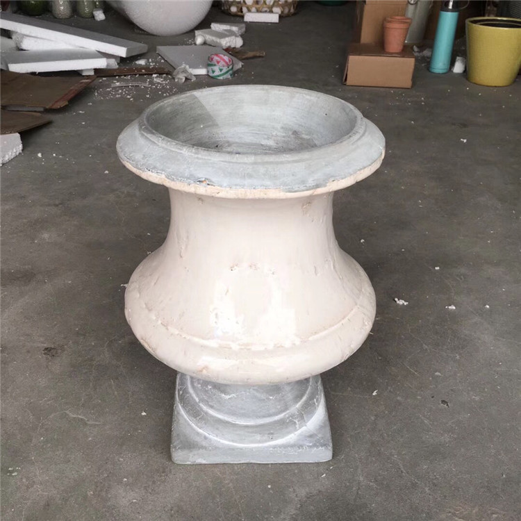 Một điều một đứa trẻ mồ côi có tính năng bình hoa gốm chậu hoa trang trí thủ công mẫu tạp hóa tải mềm - Vase / Bồn hoa & Kệ chậu gỗ trồng cây
