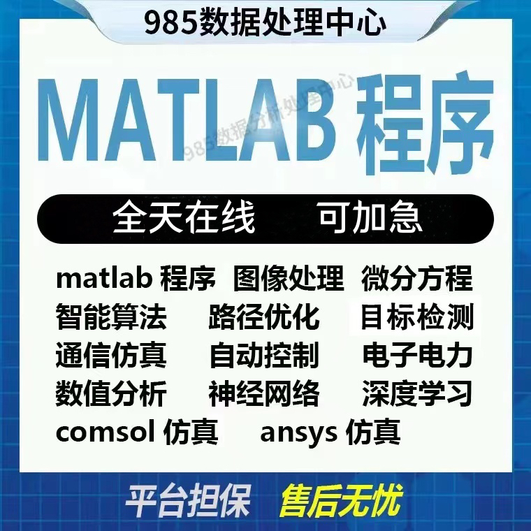 Matlab Programming Machine Learning Communication Simulation Python Neural Network Image Processing Optimization Algorithm