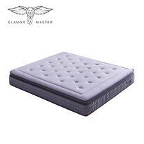 Charm master independent spring mattress ice silk knitted fabric Private custom Simmons sponge mattress D308