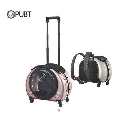 Taiwan PUBT pet dog trolley box car out luggage large cat portable dog out bag