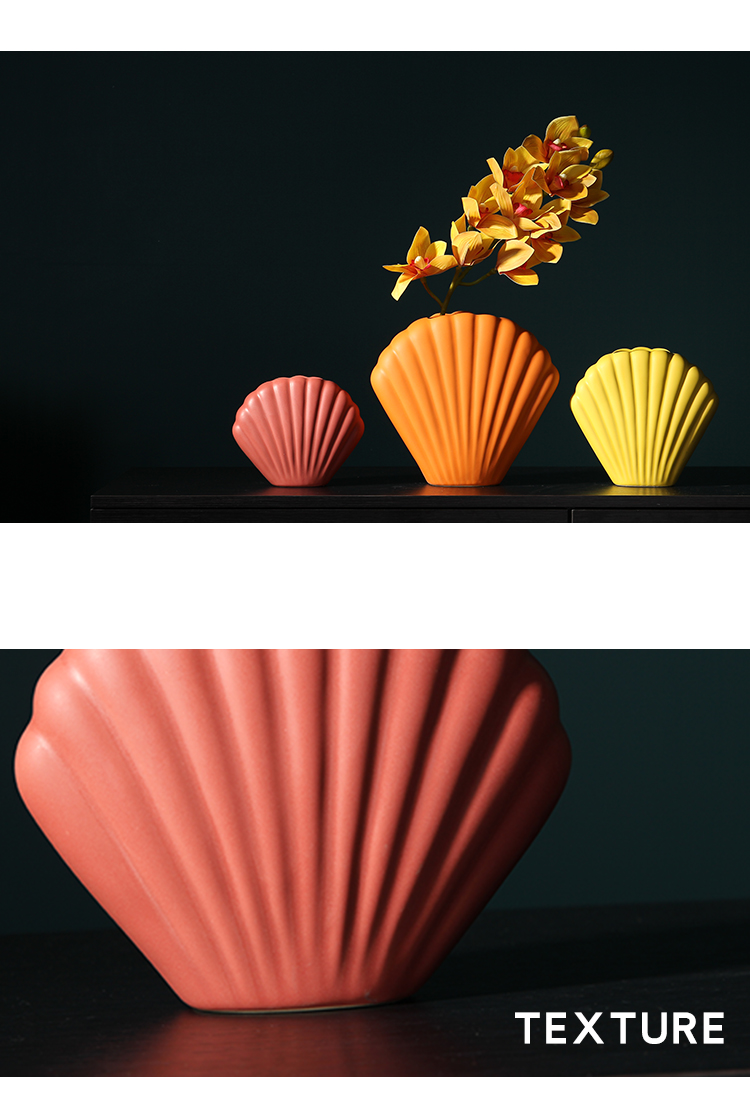 Northern - ceramic vase creative I and contracted dry flower arranging flowers desktop ikea sitting room adornment is placed