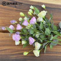 Nuofan living room bedroom simulation decoration silk flower fake flower cherry blossom table home accessories eukycoda grass gentian gentian