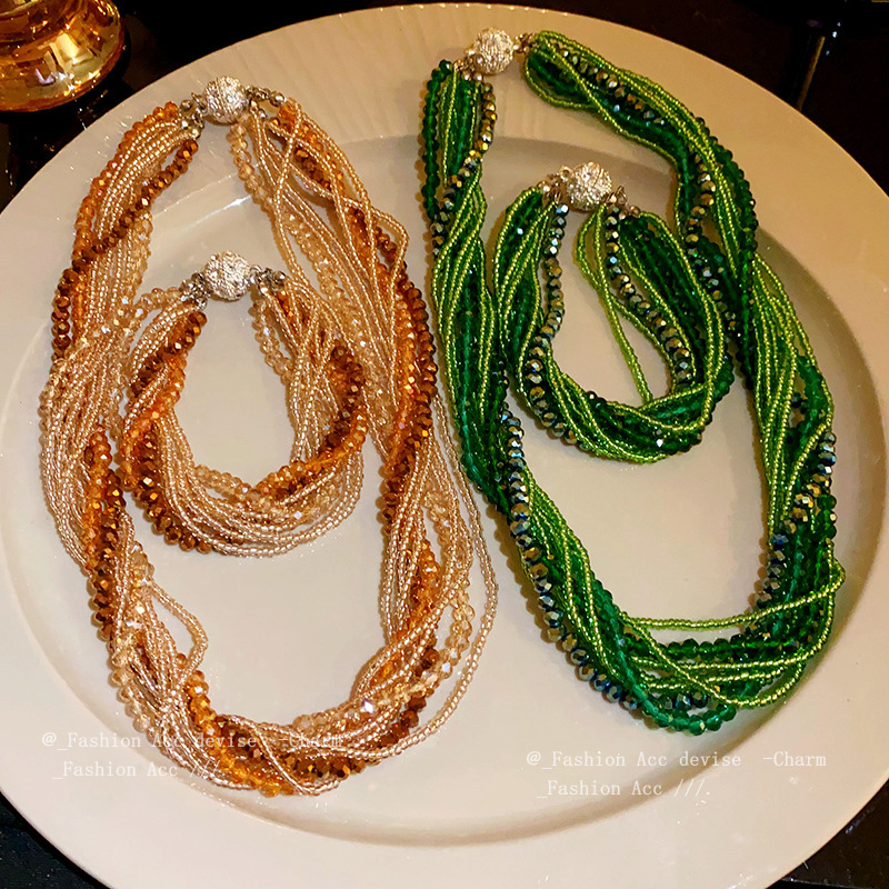 Grandma's Bracelet, Italian Classic Twisted Chain Bracelet, Single Item from the "Gradual Spring Splendor" Series