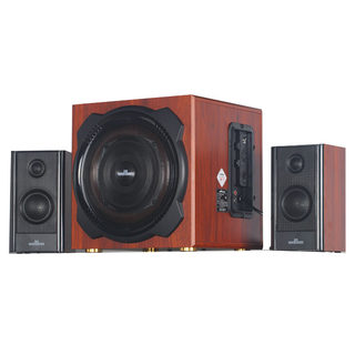 welllon/惠隆 WL-30K木质电脑音响蓝牙手机音响电视投影重低音炮