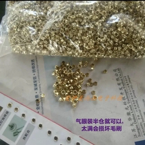 4mm semi-automatic eyelet machine buttonhole hollow rivet 5 5mm gold and silver eyelet button upper and lower molds