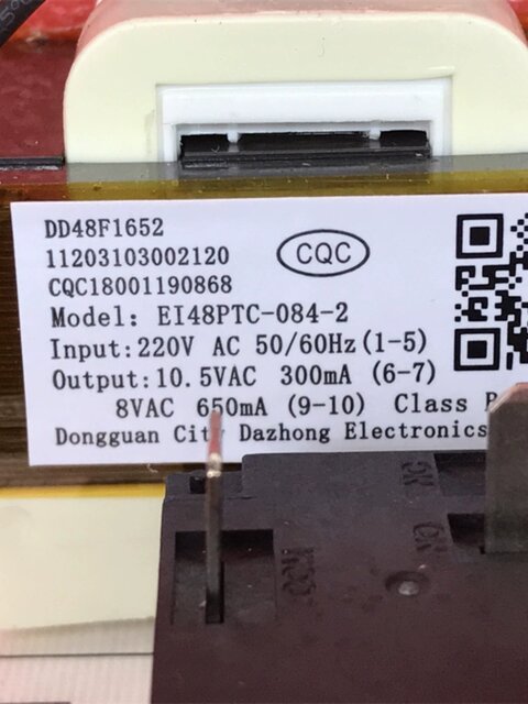 F80-32De6 Midea Electric Water Heater Ei48Ptc-084-2 Power Board F60F50-22De5 Dr-32