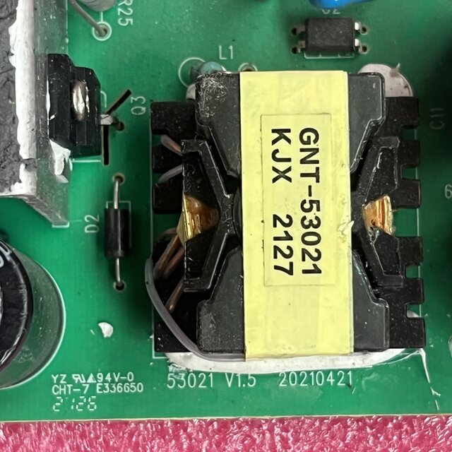 Original P4804F6 11-port Gigabit POE network switch switching power supply GNT-53021 power board 52V