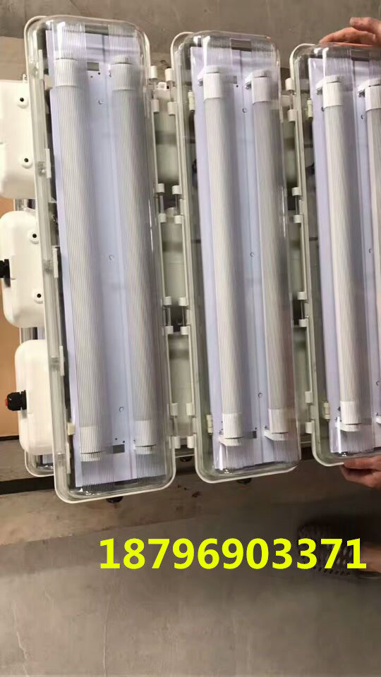 BYS2 * 18W explosion proof anti-corrosive full plastic fluorescent lamp explosion-proof grid lamp BHY2 * 36W explosion-proof clean fluorescent lamp-Taobao