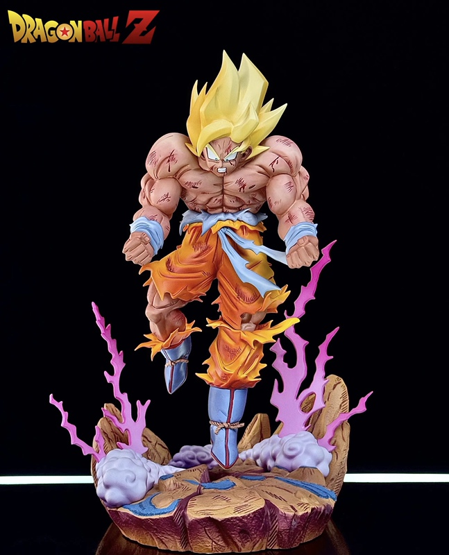 【In Stock】【Dahua Gk】Kami Chousheng Wukong Super Saiyan Dragon Ball Figure Remodel