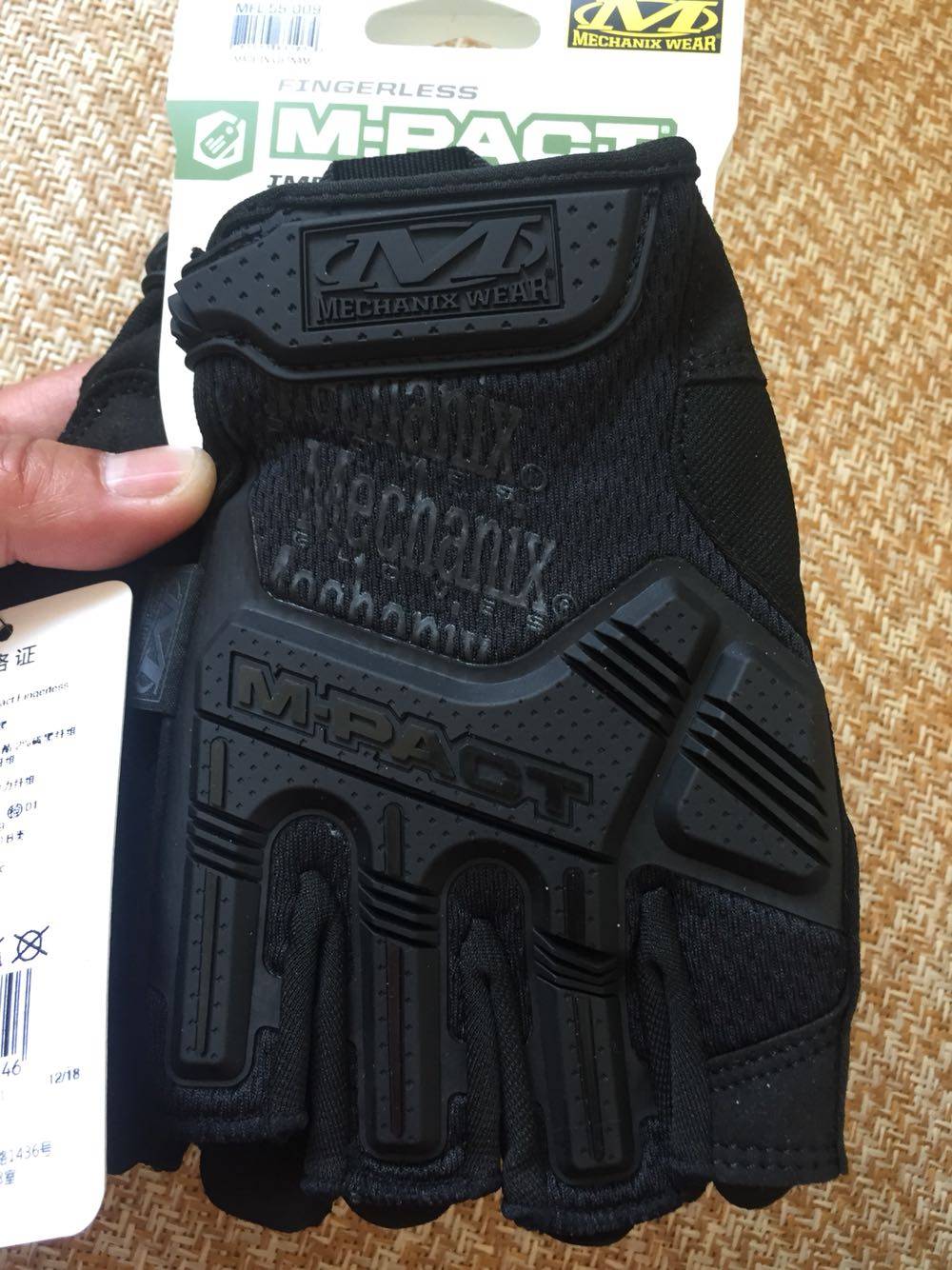 American super technician Mechanix Wear half-finger gloves tactical outdoor riding M-PACT series