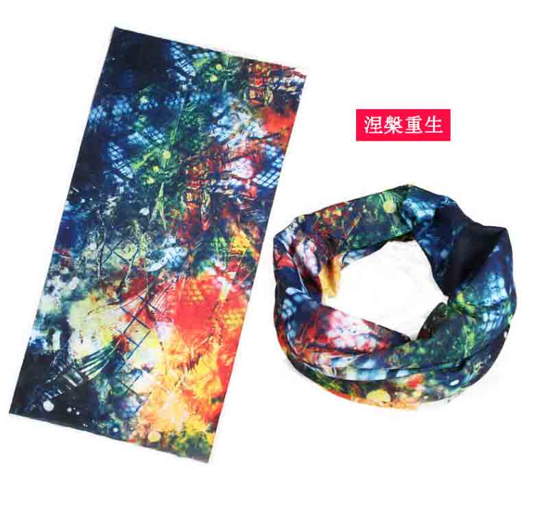 Ngoài trời cưỡi ngụy trang headscarf Thể thao câu cá chống nắng mặt nạ bib xe đạp thiết bị băng lụa khăn khăn quấn cổ phượt