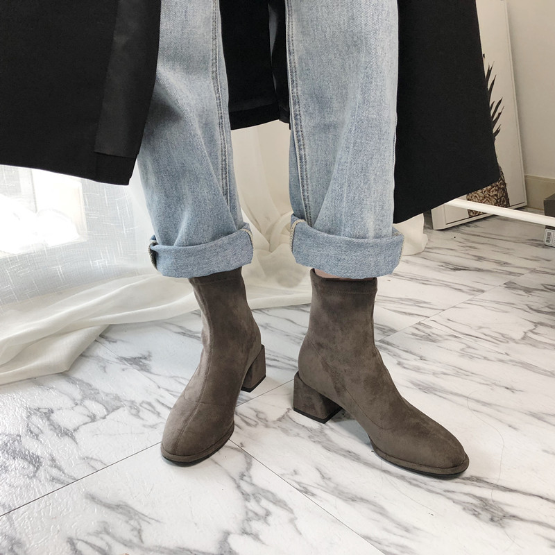 Bottes mi-saison femme POGER WIER - Ref 3251247 Image 1