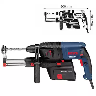 Bosch rotary hammer drill Light dual-purpose electric drill Impact hammer drill GBH2-23REA dust-free drilling