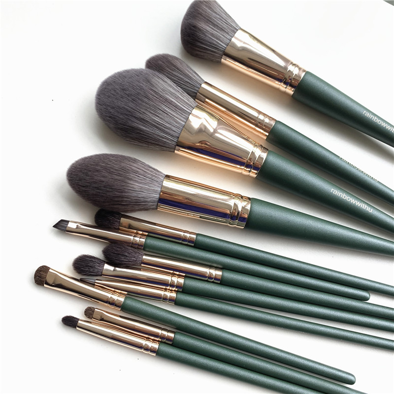 [Town Shop Treasure] 12 Makeup Brushes Animal Hair Loose Brush Blush