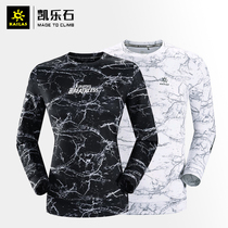 Kerleishi Kailas Yufeng Round-collar training AIR male and female outdoor sports elastic blouses 810255