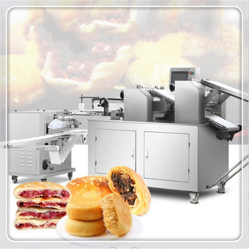 Xuzhong Pastry Mooncake Machine Commercial Automatic Cantonese Flow Mooncake Forming Machine Flower Chestnut Cake Egg Yolk Pastry Machine