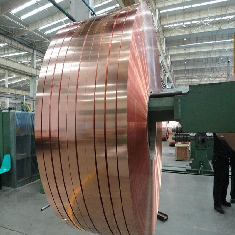 T2紫铜带磷铜带紫铜带加工红铜皮磷铜带合金铜材激光切割