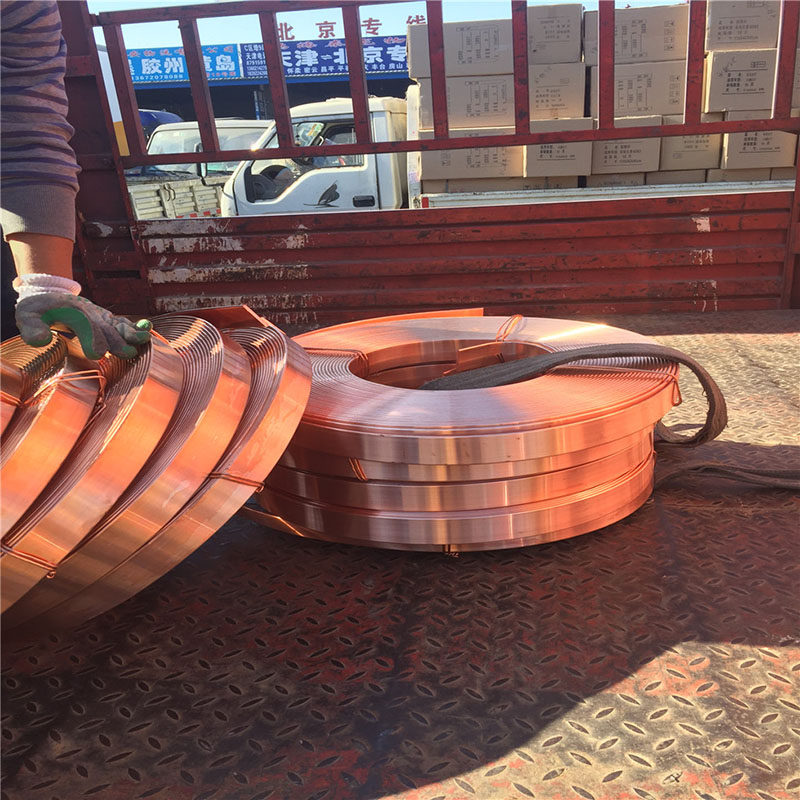 T2紫铜带磷铜带紫铜带加工红铜皮磷铜带合金铜材激光切割