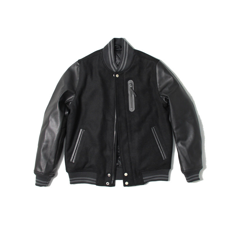 Day Series Retro Tide Card Black Soul Destructor men and women Lovers Baseball Coats Autumn Winter Thick clip cotton warm jacket