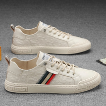 In 2022 the new summer leather mens plate shoes and Korean version of the trend casual shoes men summer breathable tide shoes