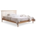 Genji gỗ đầy đủ giường gỗ rắn Bắc Âu 1,5 m 1,8 m đăng nhập giường đôi hiện đại tối giản phòng ngủ nội thất mới - Giường Giường
