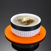 Creative silicone mat insulation mat European table mat coaster bowl mat non-slip mat disc mat wave pattern anti-hot