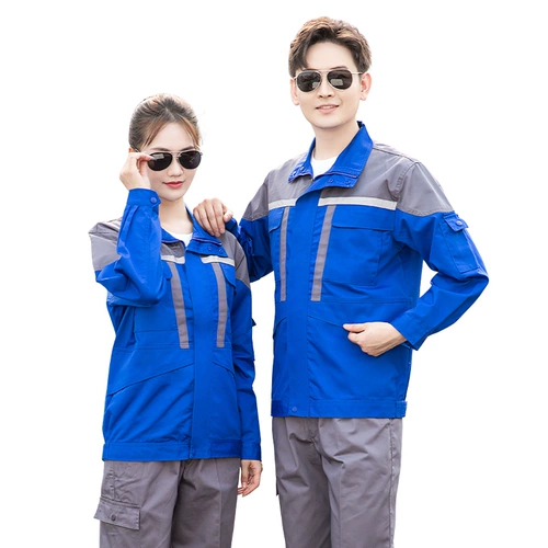 Осенний светоотражающий износостойкий комбинезон, свободный крой