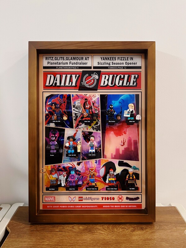 71050 Spider-Man Pop-Up Minifigure Photo Frame