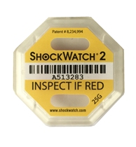 Shockwatch 2 generation 25G shock label new product transportation anti-shock indication anti-shock imported hot sale