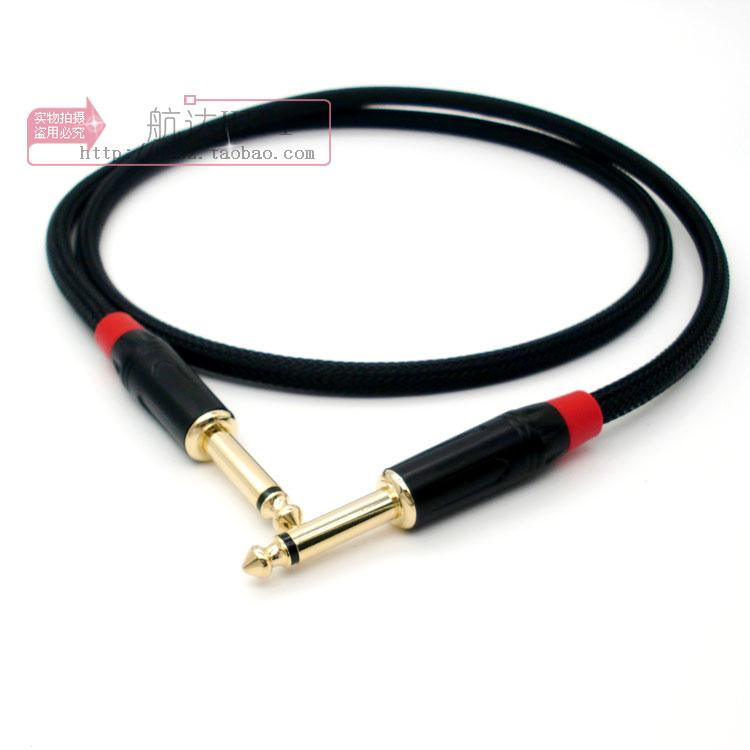 6 5 male to public audio cable power amplifier audio mixer connection cable wireless microphone electric guitar cable his noise reduction cable