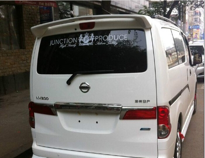 Dành riêng cho cánh gió sau Nissan NV200 Trịnh Châu Nissan NV200 cánh gió cố định đặc biệt cánh sau NV200 cánh gió đuôi xe hơi