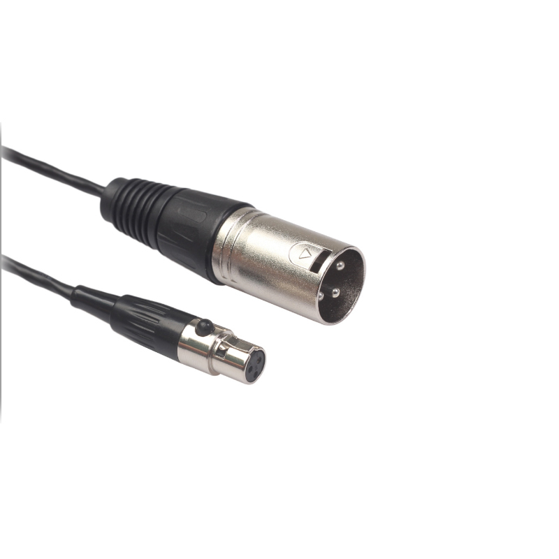 Mini XLR cable Mini XLR female to XLR male 20 meters