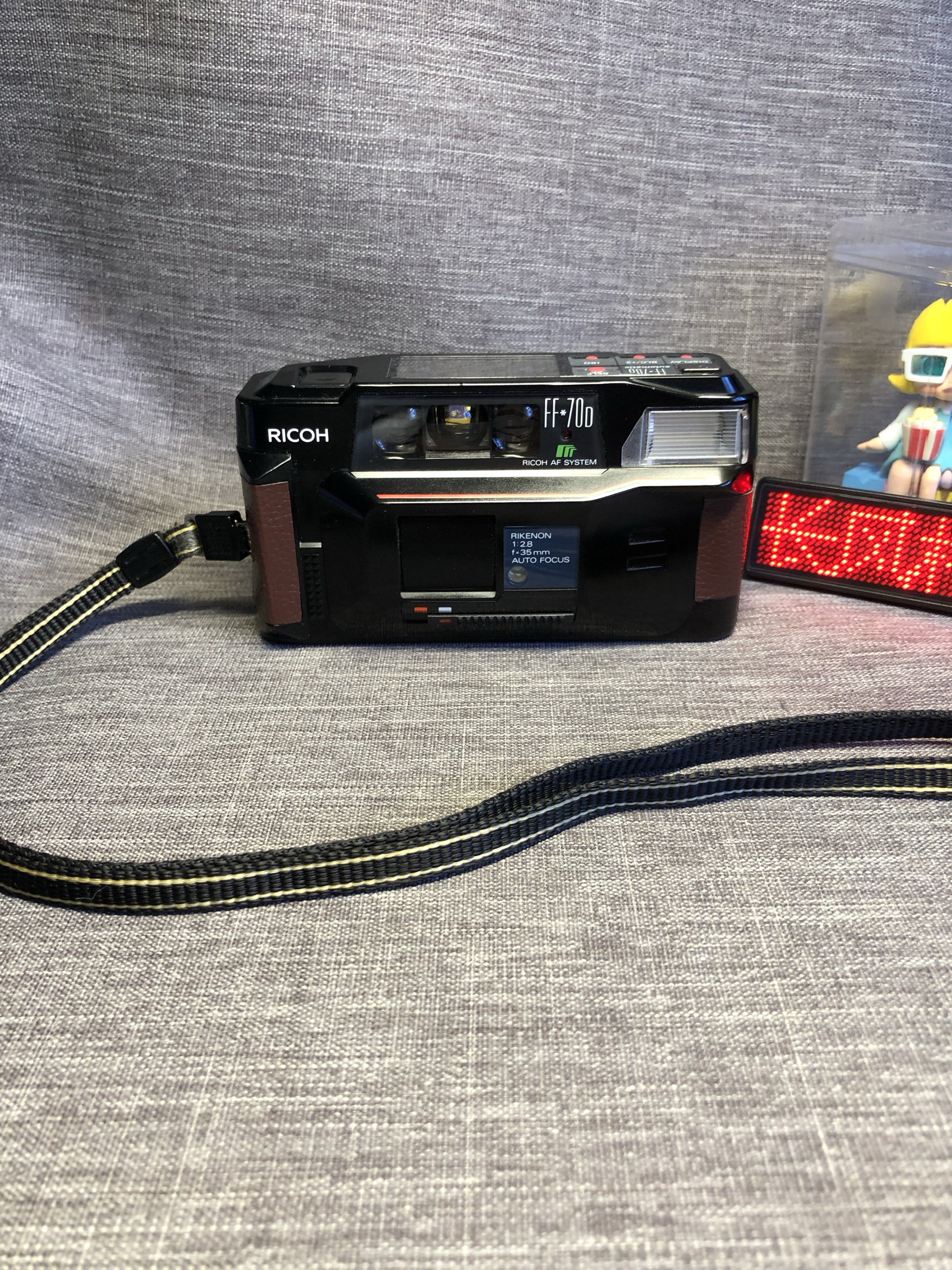 Kamera Ricoh Ff 70d フィルムカメラ FF70D FF-70D 完動品】RICOH FF